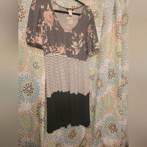 BOGO Large colorblock dress